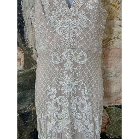 New BHLDN Jennings Maxi Dress Size US 10 - Picture 7 of 11